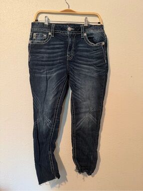 Miss Me Curvy Ankle Skinny Stretch Jeans